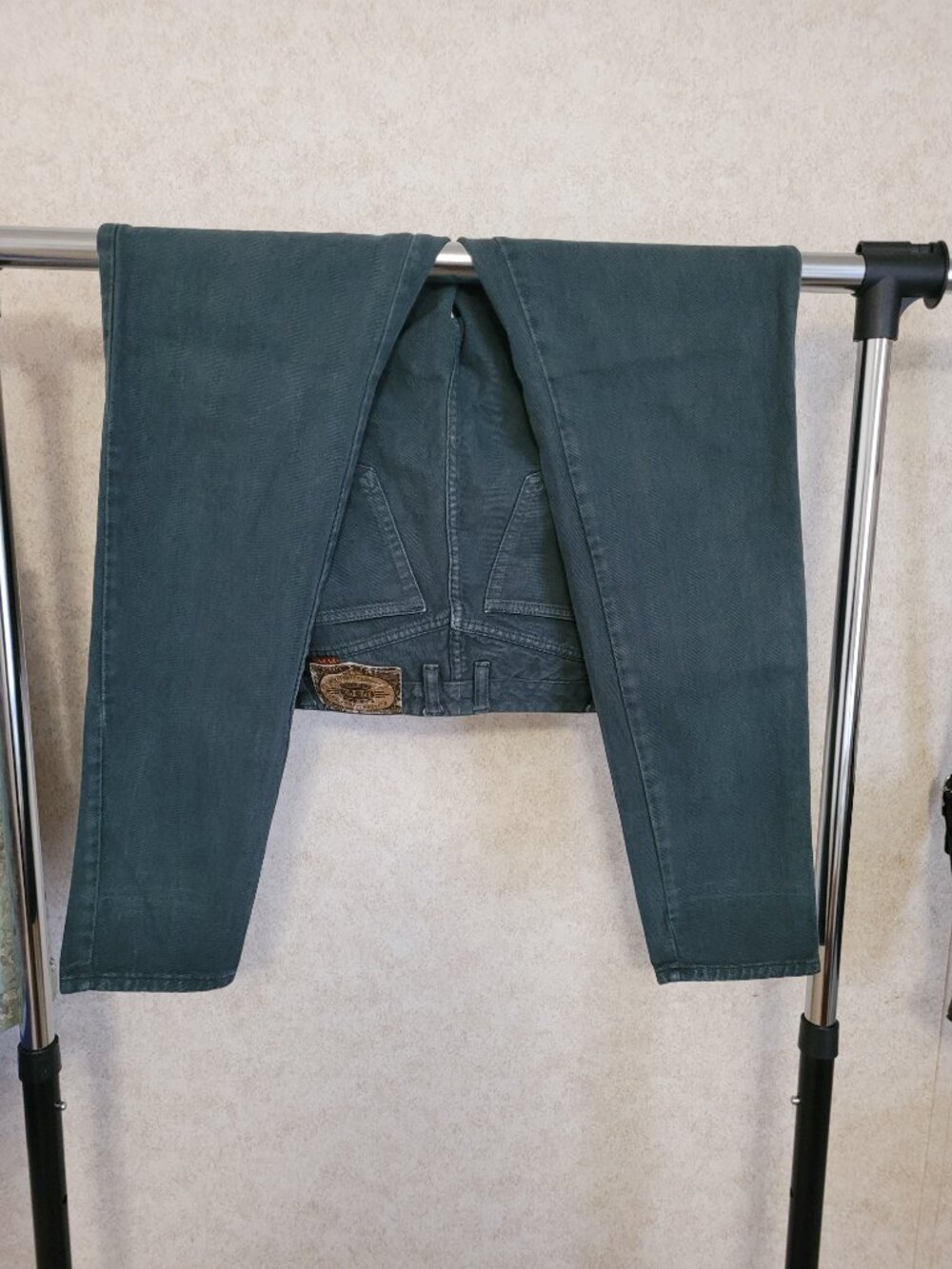 Vintage Green Pepe Denim Jeans Size 9/10